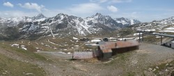 Archiv Foto Webcam Santa Caterina Valfurva: Panoramablick Skigebiet 13:00