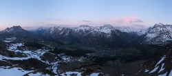 Archived image Webcam Kriegerhorn Lech/Zuers 19:00