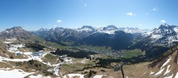 Archiv Foto Webcam Lech-Zürs: Kriegerhorn 09:00