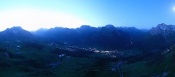 Archiv Foto Webcam Lech-Zürs: Kriegerhorn 03:00