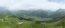 Archiv Foto Webcam Lech-Zürs: Kriegerhorn 13:00