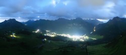Archived image Webcam Kriegerhorn Lech/Zuers 18:00