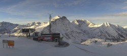 Archiv Foto Webcam Warth Schröcken: Saloboerjet Bergstation 07:00