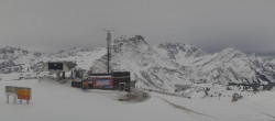 Archiv Foto Webcam Warth Schröcken: Saloboerjet Bergstation 11:00