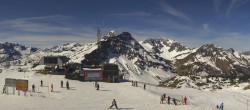 Archiv Foto Webcam Warth Schröcken: Saloboerjet Bergstation 09:00