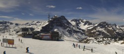 Archiv Foto Webcam Warth Schröcken: Saloboerjet Bergstation 11:00