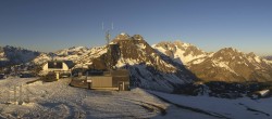 Archived image Webcam Warth Schröcken: Saloboerjet 06:00