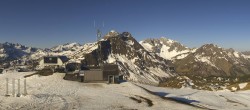 Archiv Foto Webcam Warth Schröcken: Saloboerjet Bergstation 07:00