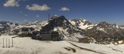 Archiv Foto Webcam Warth Schröcken: Saloboerjet Bergstation 09:00
