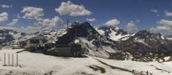 Archiv Foto Webcam Warth Schröcken: Saloboerjet Bergstation 11:00