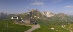 Archived image Webcam Warth Schröcken: Saloboerjet 02:00