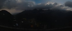 Archiv Foto Webcam La Thuile - Panoramablick 23:00