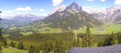 Archived image Webcam Werfenweng: View panoramic restaurant 11:00
