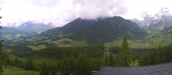 Archived image Webcam Werfenweng: View panoramic restaurant 04:00