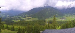Archived image Webcam Werfenweng: View panoramic restaurant 06:00