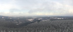 Archiv Foto Webcam Schneekopf Panoramablick 13:00