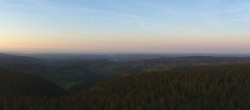 Archiv Foto Webcam Schneekopf Panoramablick 19:00