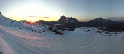 Archiv Foto Webcam Warth Schröcken: Wartherhorn Express 19:00
