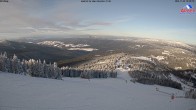 Archived image Webcam View from the top station at Großer Arber 13:00