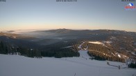 Archiv Foto Webcam Großer Arber: Nordhang 07:00