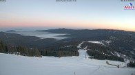 Archived image Webcam View from the top station at Großer Arber 06:00