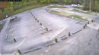 Archiv Foto Webcam Willingen: Auslauf der Mühlenkopfschanze und Zuschauerbereich 06:00