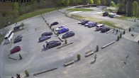 Archiv Foto Webcam Willingen: Auslauf der Mühlenkopfschanze und Zuschauerbereich 13:00