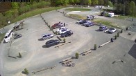 Archiv Foto Webcam Willingen: Auslauf der Mühlenkopfschanze und Zuschauerbereich 15:00