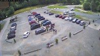 Archiv Foto Webcam Willingen: Auslauf der Mühlenkopfschanze und Zuschauerbereich 11:00