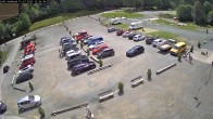 Archiv Foto Webcam Willingen: Auslauf der Mühlenkopfschanze und Zuschauerbereich 12:00