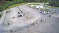 Archiv Foto Webcam Willingen: Auslauf der Mühlenkopfschanze und Zuschauerbereich 18:00