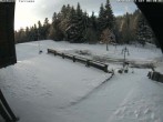 Archiv Foto Webcam Hundseck Terrasse Skilift 07:00