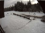 Archiv Foto Webcam Hundseck Terrasse Skilift 13:00