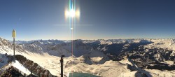 Archiv Foto Webcam Parpaner Rothorn Lenzerheide 11:00