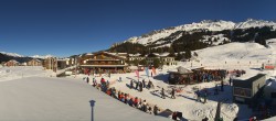 Archiv Foto Webcam Lenzerheide: Heimberg mit Ziel Weltcupabfahrt 11:00