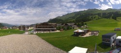 Archiv Foto Webcam Lenzerheide: Heimberg mit Ziel Weltcupabfahrt 11:00