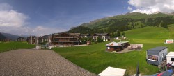 Archiv Foto Webcam Lenzerheide: Heimberg mit Ziel Weltcupabfahrt 15:00