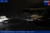 Archiv Foto Webcam Kronplatz: Sicht auf Bruneck 21:00