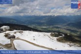 Archiv Foto Webcam Kronplatz: Sicht auf Bruneck 13:00