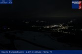Archived image Webcam View To Brunico 23:00
