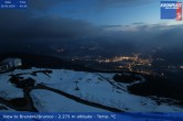 Archiv Foto Webcam Kronplatz: Sicht auf Bruneck 03:00