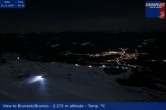 Archiv Foto Webcam Kronplatz: Sicht auf Bruneck 01:00