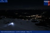 Archiv Foto Webcam Kronplatz: Sicht auf Bruneck 03:00