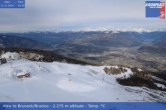 Archiv Foto Webcam Kronplatz: Sicht auf Bruneck 09:00