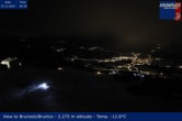 Archived image Webcam View To Brunico 23:00