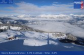 Archiv Foto Webcam Kronplatz: Sicht auf Bruneck 09:00