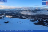 Archiv Foto Webcam Kronplatz: Sicht auf Bruneck 15:00