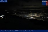 Archiv Foto Webcam Kronplatz: Sicht auf Bruneck 19:00