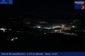 Archived image Webcam View To Brunico 19:00