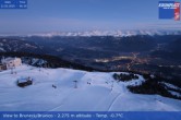 Archiv Foto Webcam Kronplatz: Sicht auf Bruneck 05:00